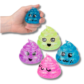 Squeezy Sparkle Sugar Poop Kids Toy In Bulk - Assorted